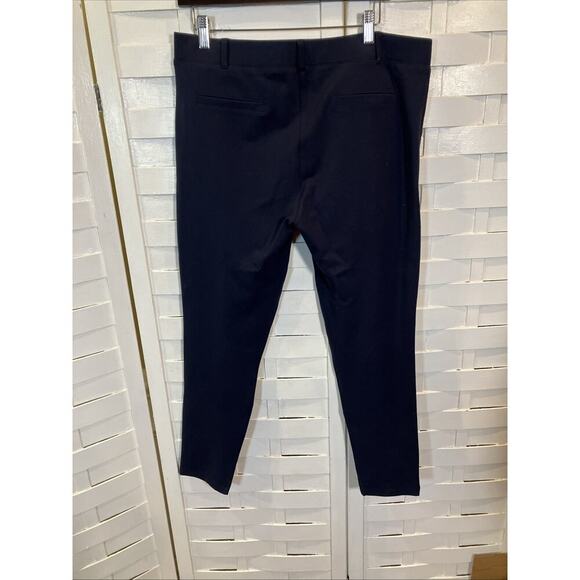 Betabrand Womens Dress Pant Yoga Pants Petite Size XL Blue Career Stretch Comfor - Picture 7 of 7